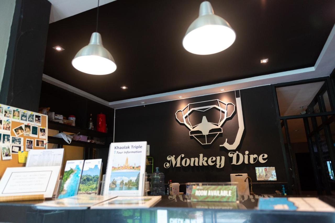 Monkey Dive Hostel Khaolak Khao Lak Eksteriør billede